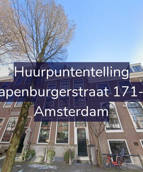 Foto gevel Huurpuntentelling voor Rapenburgerstraat 171-H, Amsterdam