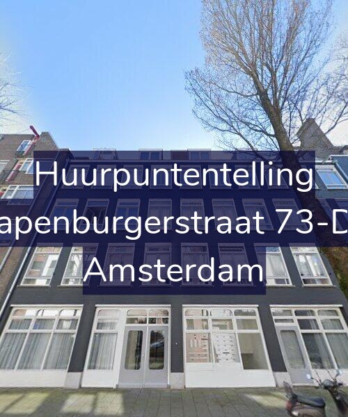 Foto gevel Huurpuntentelling voor Rapenburgerstraat 73-D5, Amsterdam