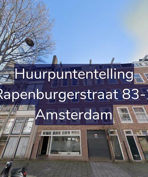 Foto gevel Huurpuntentelling voor Rapenburgerstraat 83-2, Amsterdam