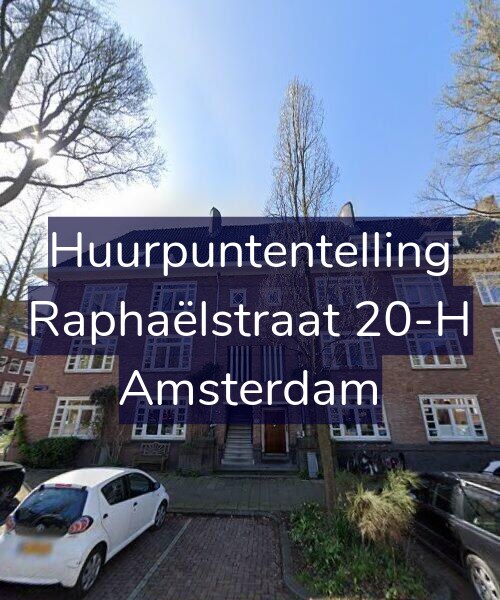 Foto gevel Huurpuntentelling voor Raphaëlstraat 20-H, Amsterdam