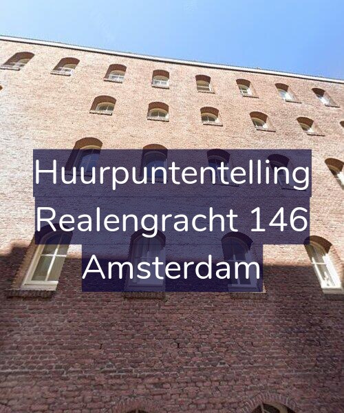 Foto gevel Huurpuntentelling voor Realengracht 146, Amsterdam