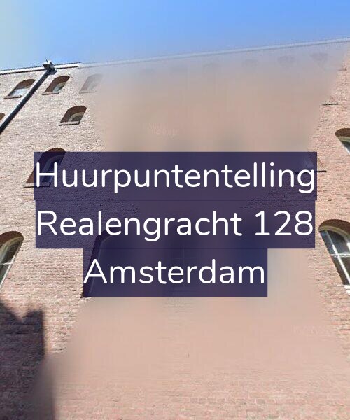 Foto gevel Huurpuntentelling voor Realengracht 128, Amsterdam