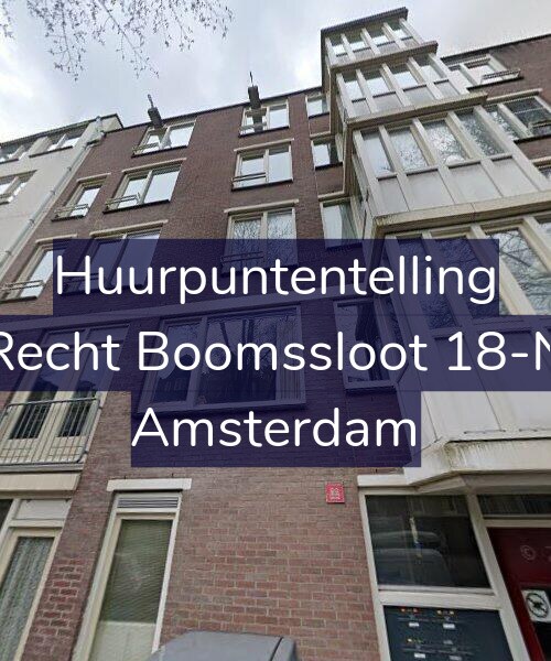 Foto gevel Huurpuntentelling voor Recht Boomssloot 18-N, Amsterdam
