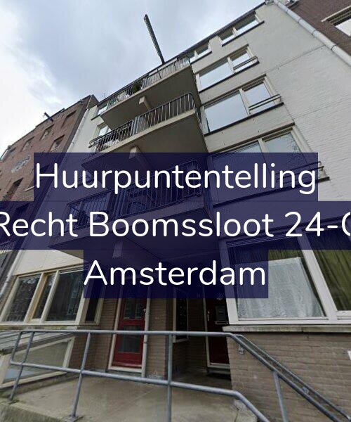 Foto gevel Huurpuntentelling voor Recht Boomssloot 24-C, Amsterdam