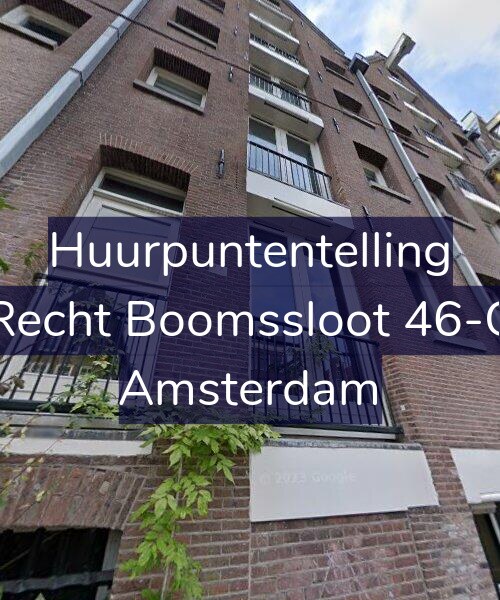 Foto gevel Huurpuntentelling voor Recht Boomssloot 46-C, Amsterdam