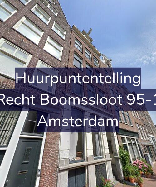 Foto gevel Huurpuntentelling voor Recht Boomssloot 95-1, Amsterdam