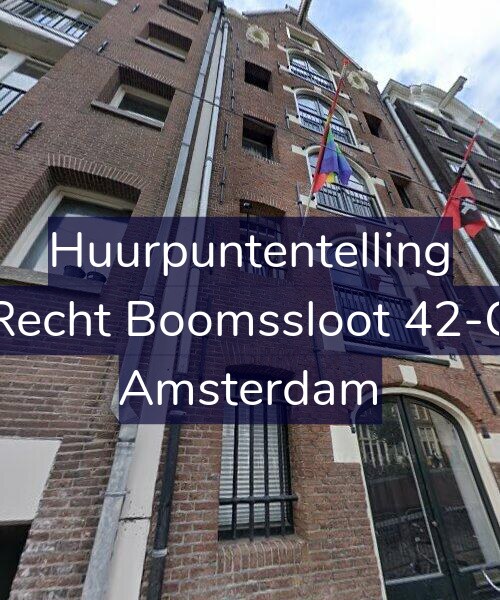Foto gevel Huurpuntentelling voor Recht Boomssloot 42-C, Amsterdam