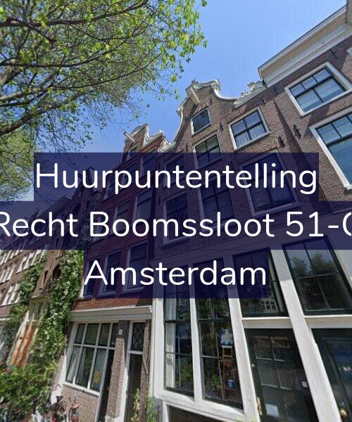Foto gevel Huurpuntentelling voor Recht Boomssloot 51-C, Amsterdam