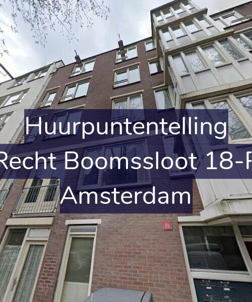 Foto gevel Huurpuntentelling voor Recht Boomssloot 18-P, Amsterdam
