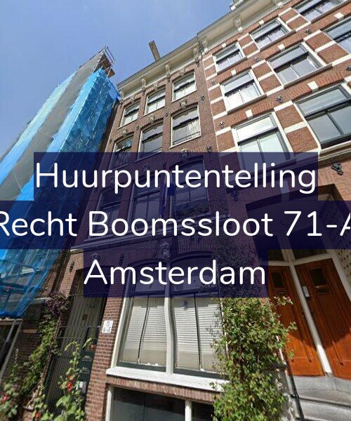 Foto gevel Huurpuntentelling voor Recht Boomssloot 71-A, Amsterdam