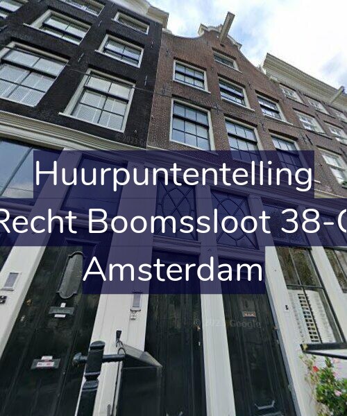 Foto gevel Huurpuntentelling voor Recht Boomssloot 38-C, Amsterdam