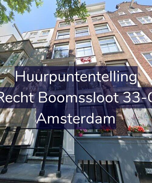 Foto gevel Huurpuntentelling voor Recht Boomssloot 33-C, Amsterdam