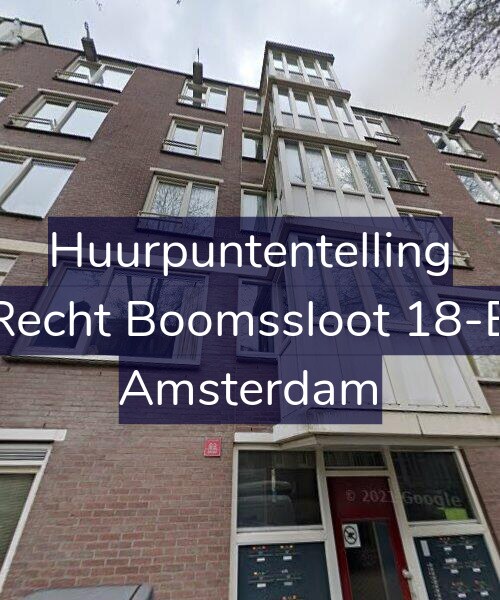 Foto gevel Huurpuntentelling voor Recht Boomssloot 18-B, Amsterdam