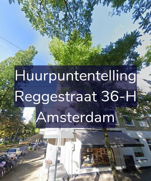 Foto gevel Huurpuntentelling voor Reggestraat 36-H, Amsterdam