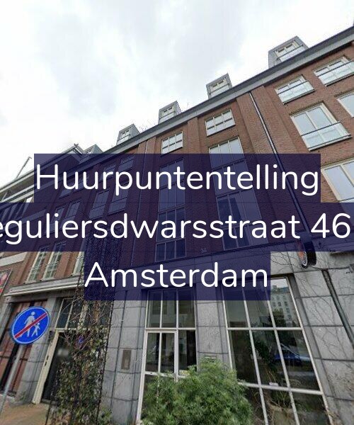 Foto gevel Huurpuntentelling voor Reguliersdwarsstraat 46-A, Amsterdam