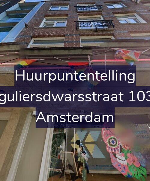 Foto gevel Huurpuntentelling voor Reguliersdwarsstraat 103-4, Amsterdam