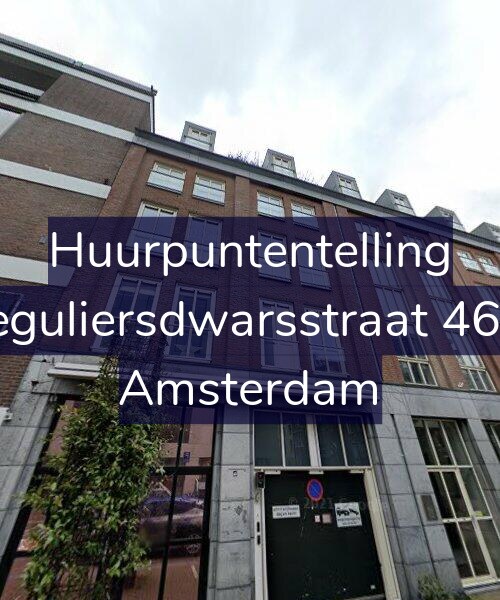 Foto gevel Huurpuntentelling voor Reguliersdwarsstraat 46-E, Amsterdam