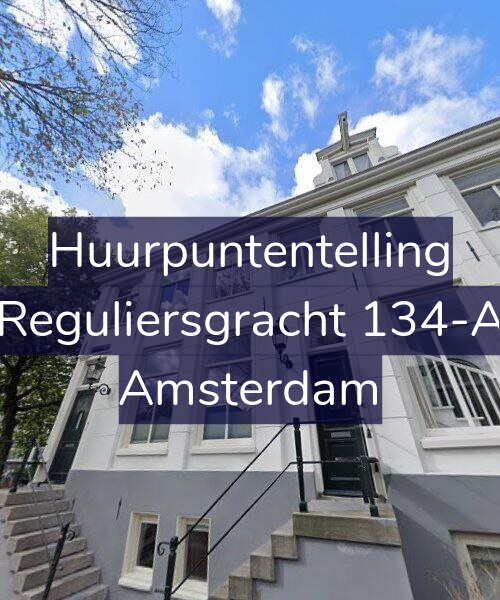 Foto gevel Huurpuntentelling voor Reguliersgracht 134-A, Amsterdam