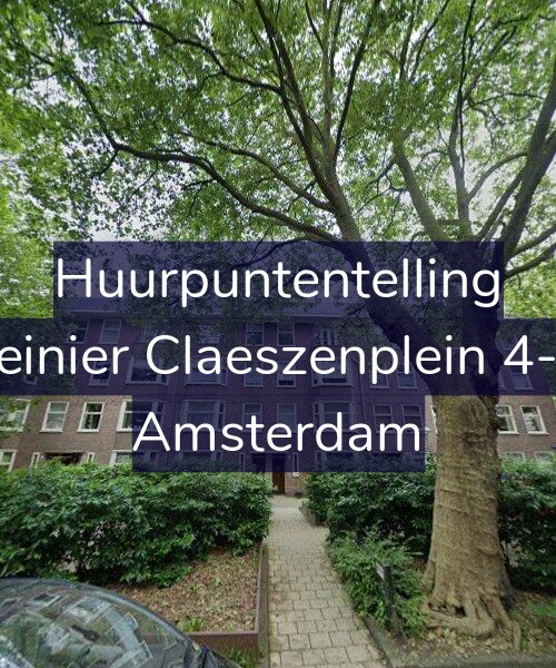 Foto gevel Huurpuntentelling voor Reinier Claeszenplein 4-H, Amsterdam