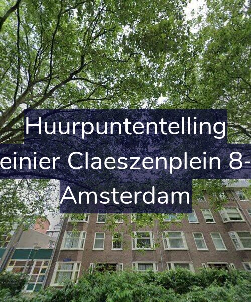 Foto gevel Huurpuntentelling voor Reinier Claeszenplein 8-3, Amsterdam