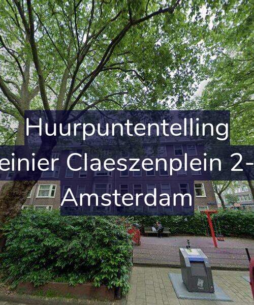 Foto gevel Huurpuntentelling voor Reinier Claeszenplein 2-H, Amsterdam