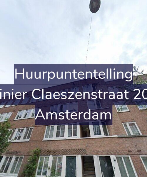 Foto gevel Huurpuntentelling voor Reinier Claeszenstraat 20-2, Amsterdam