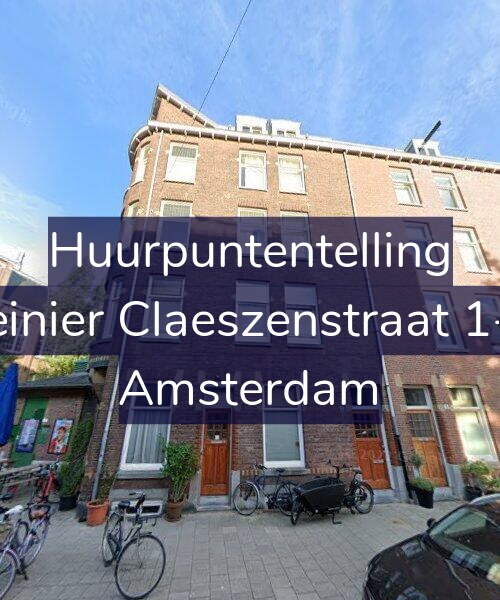 Foto gevel Huurpuntentelling voor Reinier Claeszenstraat 1-H, Amsterdam