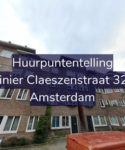 Foto gevel Huurpuntentelling voor Reinier Claeszenstraat 32-2, Amsterdam