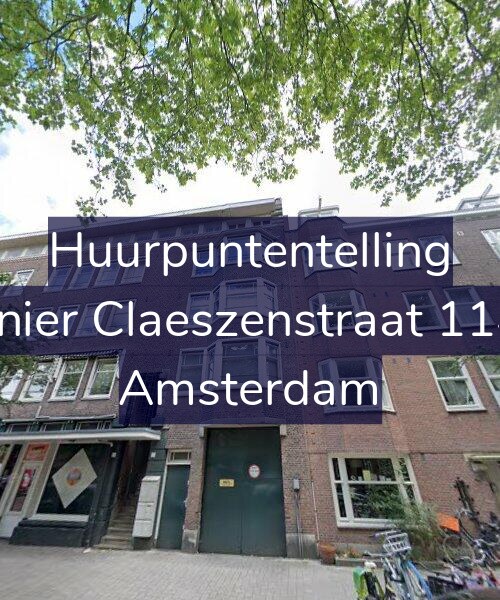 Foto gevel Huurpuntentelling voor Reinier Claeszenstraat 114-3, Amsterdam