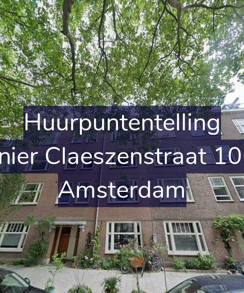 Foto gevel Huurpuntentelling voor Reinier Claeszenstraat 106-1, Amsterdam