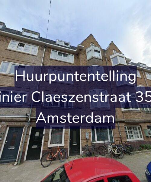 Foto gevel Huurpuntentelling voor Reinier Claeszenstraat 35-H, Amsterdam