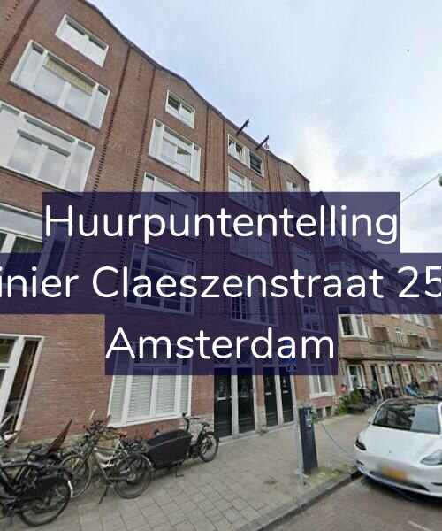 Foto gevel Huurpuntentelling voor Reinier Claeszenstraat 25-H, Amsterdam
