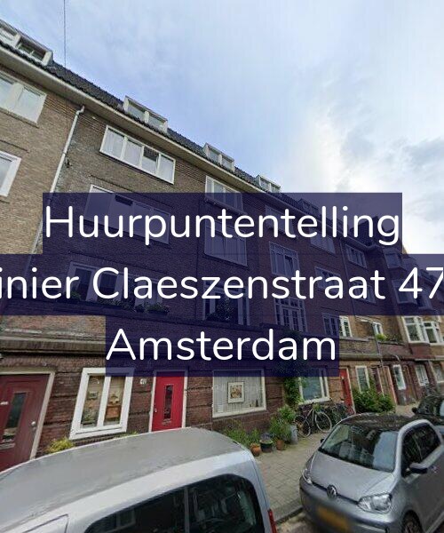 Foto gevel Huurpuntentelling voor Reinier Claeszenstraat 47-H, Amsterdam