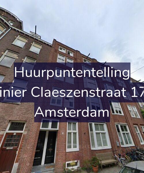 Foto gevel Huurpuntentelling voor Reinier Claeszenstraat 17-1, Amsterdam