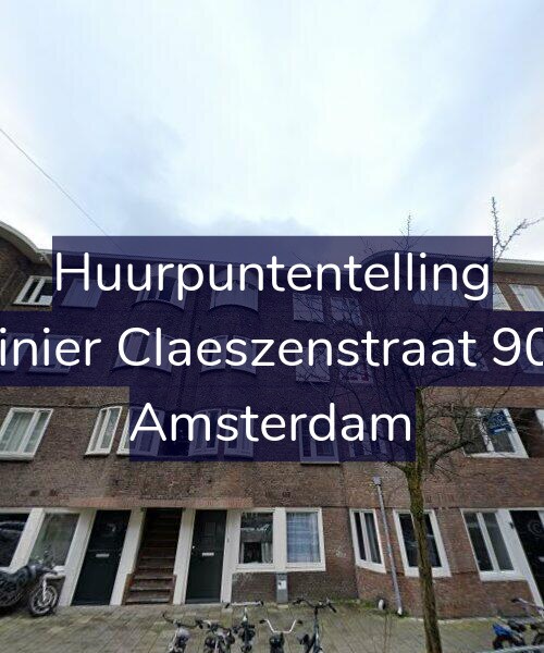 Foto gevel Huurpuntentelling voor Reinier Claeszenstraat 90-2, Amsterdam