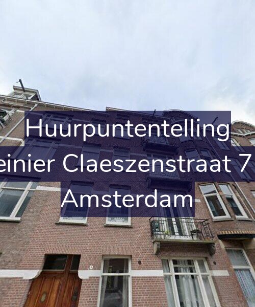Foto gevel Huurpuntentelling voor Reinier Claeszenstraat 7-3, Amsterdam