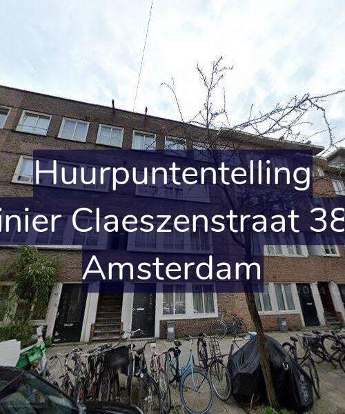 Foto gevel Huurpuntentelling voor Reinier Claeszenstraat 38-H, Amsterdam