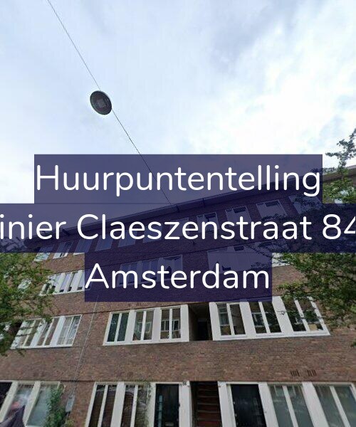Foto gevel Huurpuntentelling voor Reinier Claeszenstraat 84-2, Amsterdam
