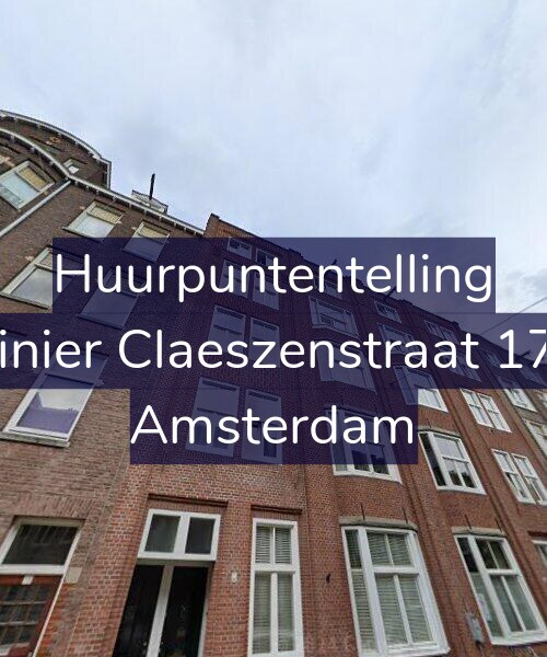 Foto gevel Huurpuntentelling voor Reinier Claeszenstraat 17-2, Amsterdam