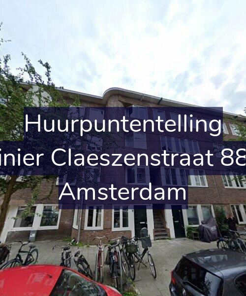 Foto gevel Huurpuntentelling voor Reinier Claeszenstraat 88-H, Amsterdam