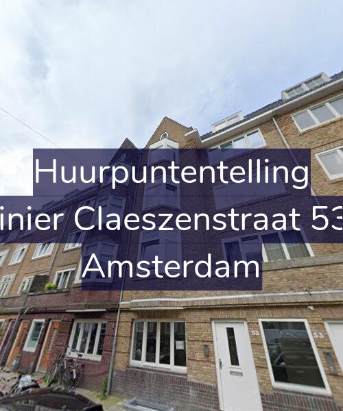 Foto gevel Huurpuntentelling voor Reinier Claeszenstraat 53-4, Amsterdam