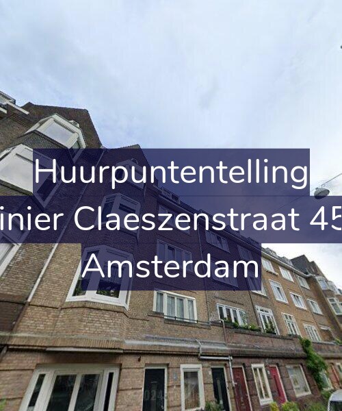 Foto gevel Huurpuntentelling voor Reinier Claeszenstraat 45-2, Amsterdam