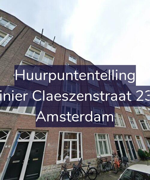 Foto gevel Huurpuntentelling voor Reinier Claeszenstraat 23-4, Amsterdam