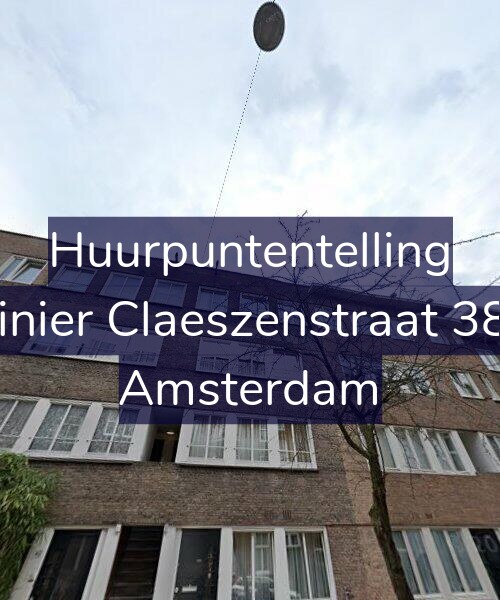 Foto gevel Huurpuntentelling voor Reinier Claeszenstraat 38-2, Amsterdam