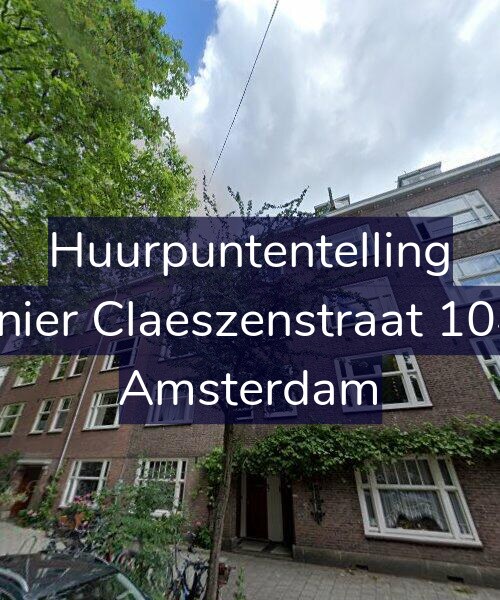 Foto gevel Huurpuntentelling voor Reinier Claeszenstraat 104-2, Amsterdam