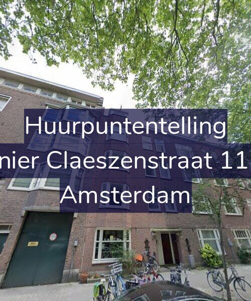 Foto gevel Huurpuntentelling voor Reinier Claeszenstraat 112-3, Amsterdam