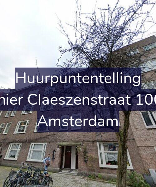 Foto gevel Huurpuntentelling voor Reinier Claeszenstraat 100-H, Amsterdam
