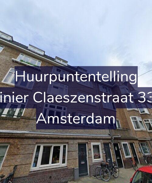 Foto gevel Huurpuntentelling voor Reinier Claeszenstraat 33-E, Amsterdam