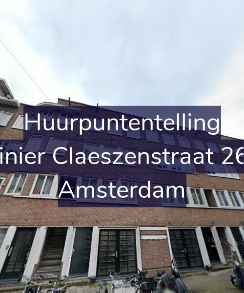 Foto gevel Huurpuntentelling voor Reinier Claeszenstraat 26-3, Amsterdam