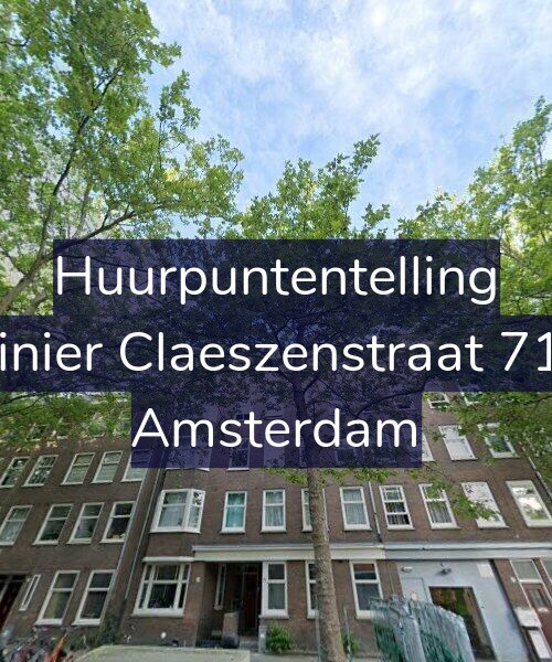 Foto gevel Huurpuntentelling voor Reinier Claeszenstraat 71-3, Amsterdam